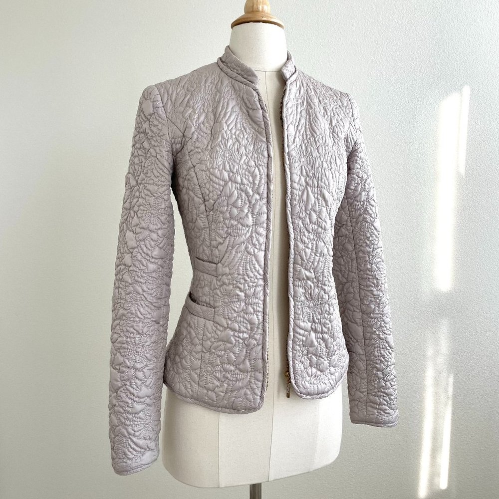 Quilted feminine jacket